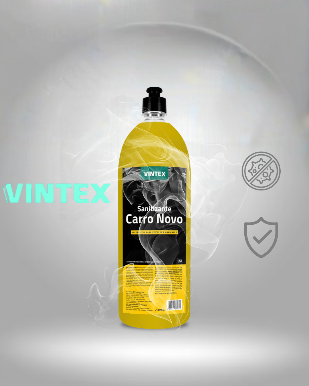 Sanitizante Carro Novo 1,5l
